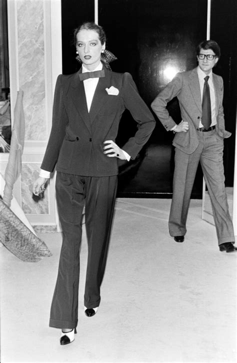 yves saint laurent smoking suit